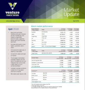 Market Update April 2016